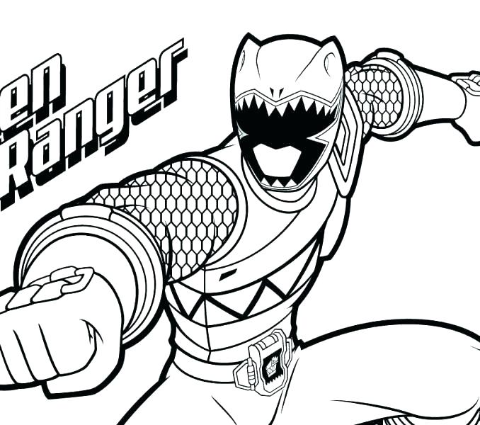 678x600 Power Rangers Samurai Coloring Pages Power Ranger Printable