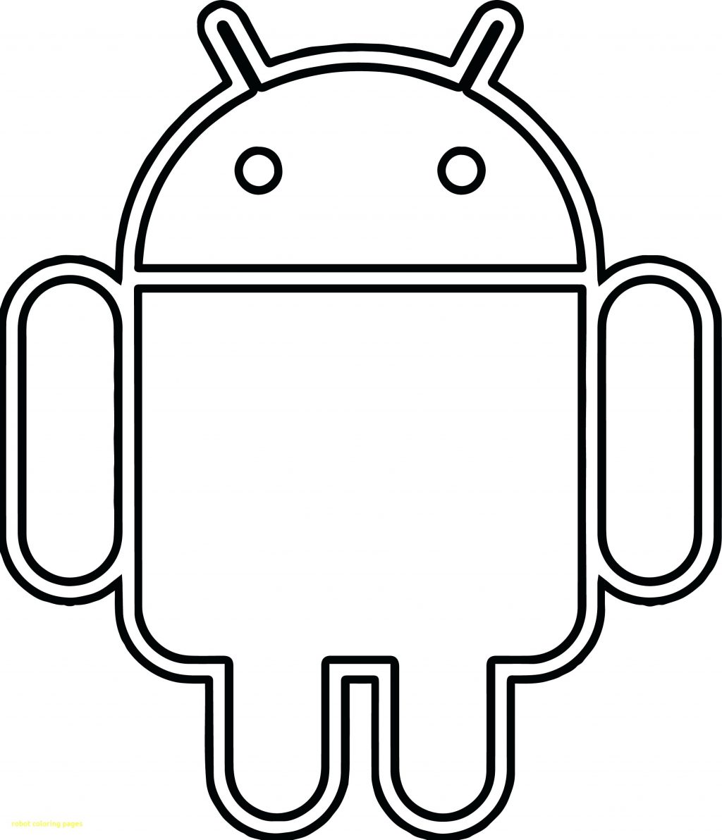 1024x1192 Coloring Page ~ Coloring Pages Power Rangers Robot With Android