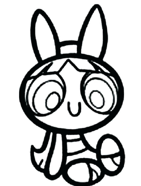 600x792 Power Puff Girls Coloring Page Girls Coloring Sheets Blossom Is