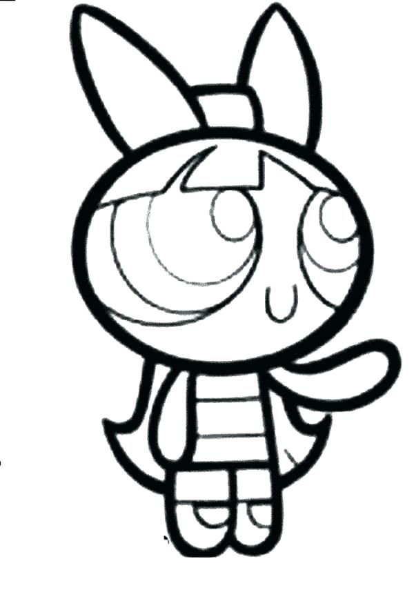 600x881 Powerpuff Coloring Pages Girls Color Pages Co Within Decorations 4