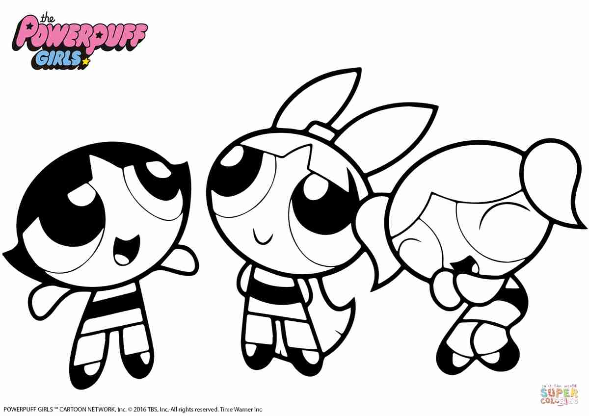 1200x848 The Powerpuff Girls Coloring Book Blossom Bubbles Show Episode