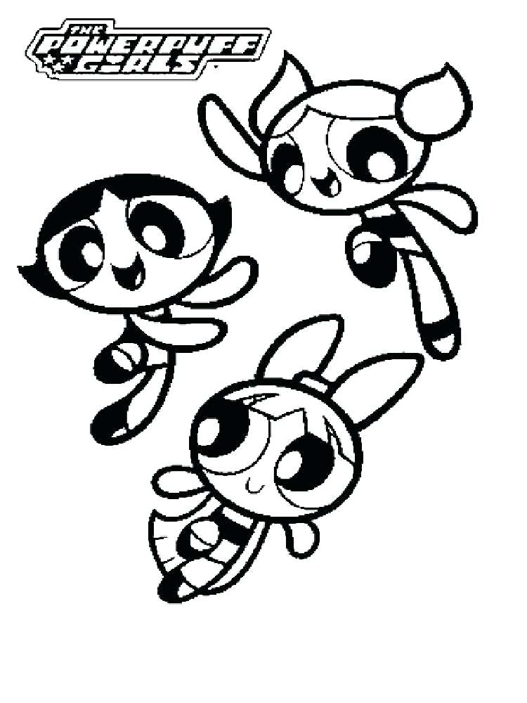 750x1000 Powerpuff Coloring Pages Power Puff Girls Coloring Page Buttercup