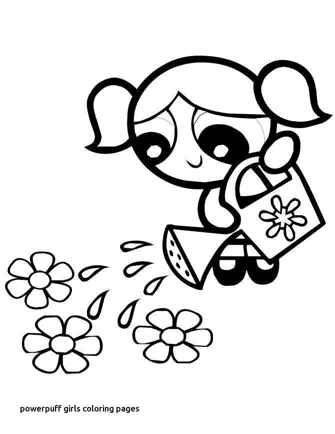 670x867 Powerpuff Girls Coloring Pages