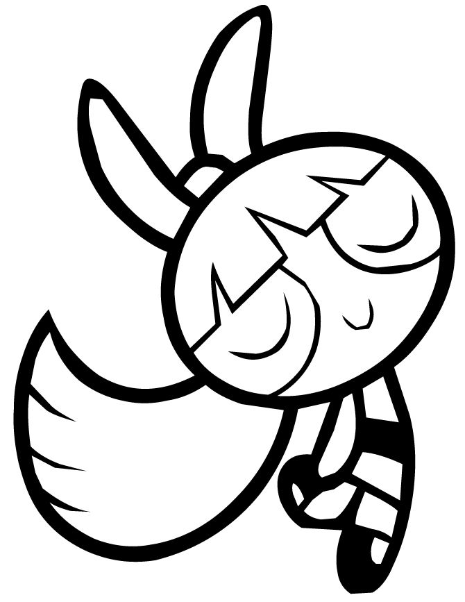 670x867 Powerpuff Girls Blossom Coloring Pages