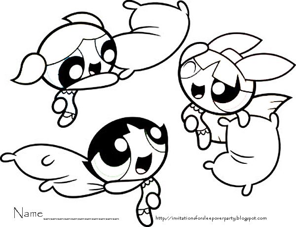 600x460 Ppg Coloring Pages