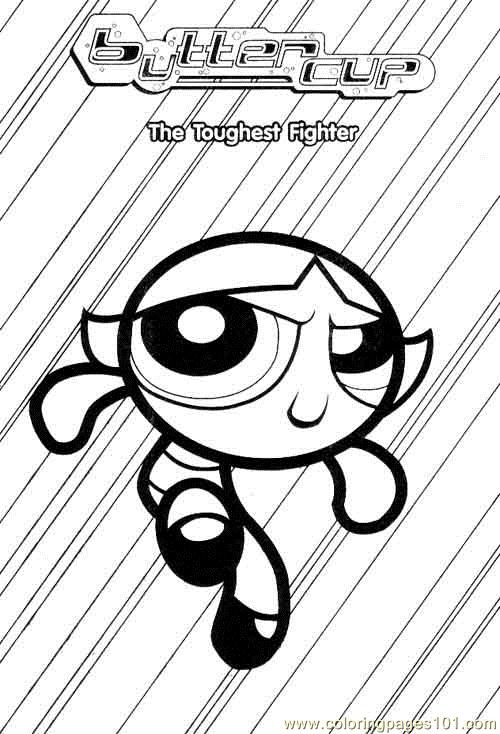 500x734 Ppg010 Coloring Page