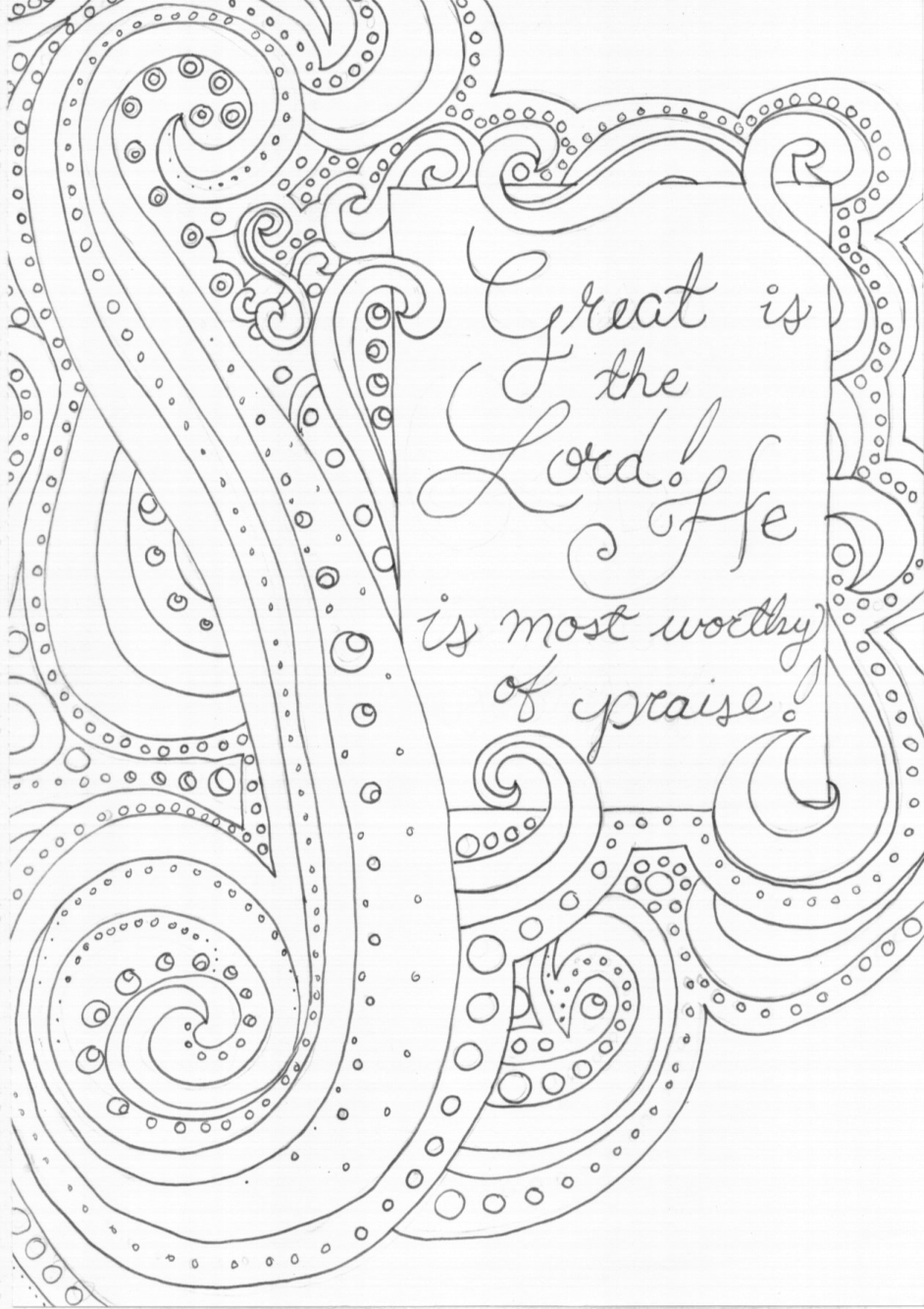 942x1333 Awesome Adult Coloring Pages The Lord Is My Rock Gallery