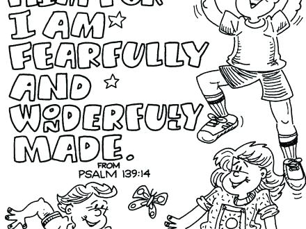 440x330 Bible Coloring Pages Faith Coloring Page To Print I Will Bible