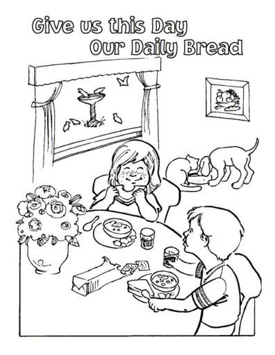 Prayer Coloring Pages