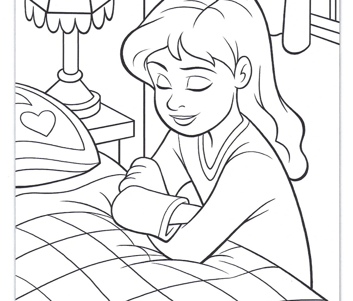 1233x1050 Mighty Grace Bible Coloring Sheets Children Praying Free Page