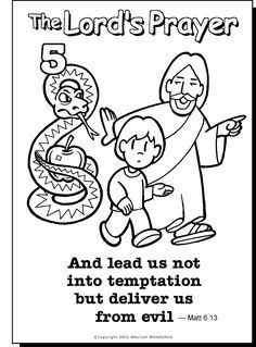 236x319 The Lord's Prayer Coloring Pages Printable