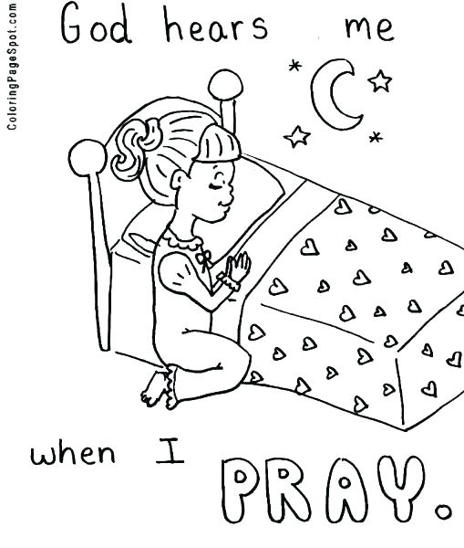509x600 Child Praying Coloring Page Prayer Child Praying Coloring Page Lds