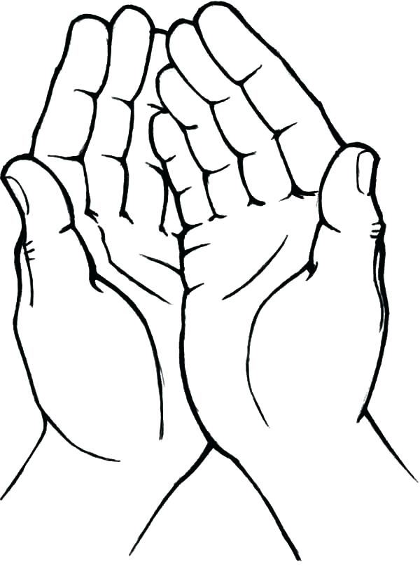 600x813 Praying Hands Coloring Page Praying Hands Coloring Page Praying