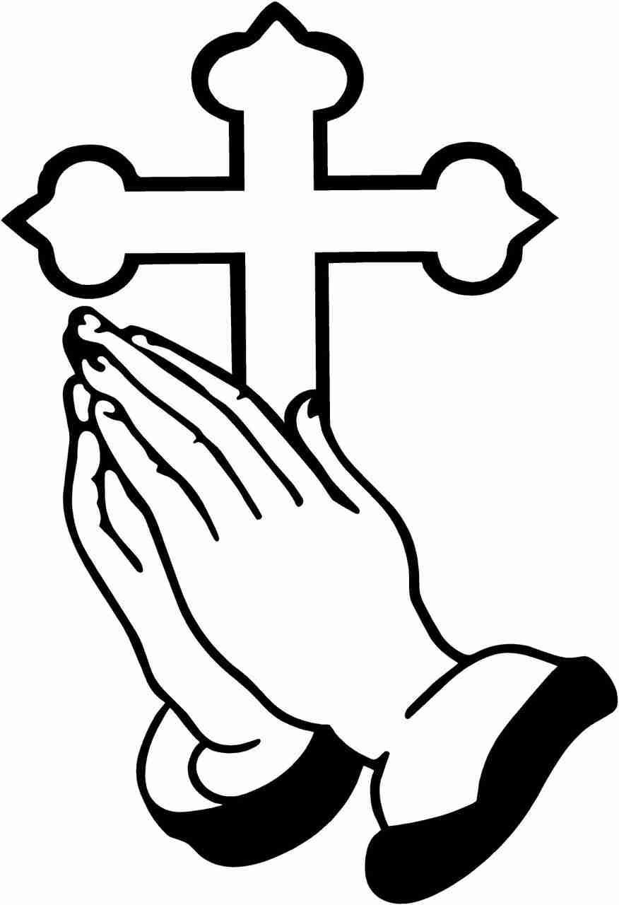 876x1280 Tremendous Praying Hands Coloring Page Pages For Kids 8367