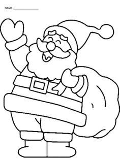 Pre K Christmas Coloring Pages