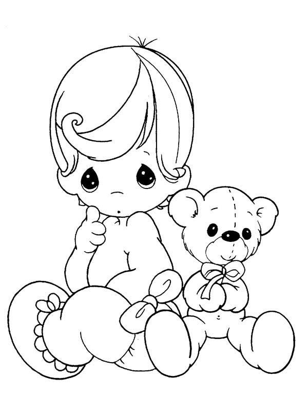 Precious Moments Baby Coloring Pages