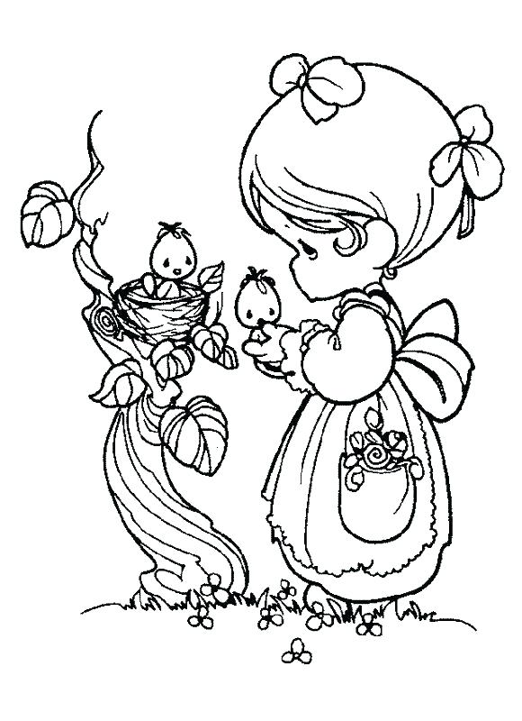 580x800 Precious Moments Animals Coloring Pages Precious Moments Baby