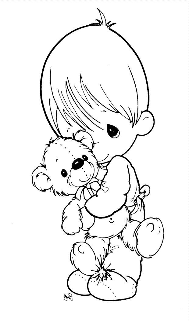 620x1054 Precious Moments Coloring Book Pages 359676
