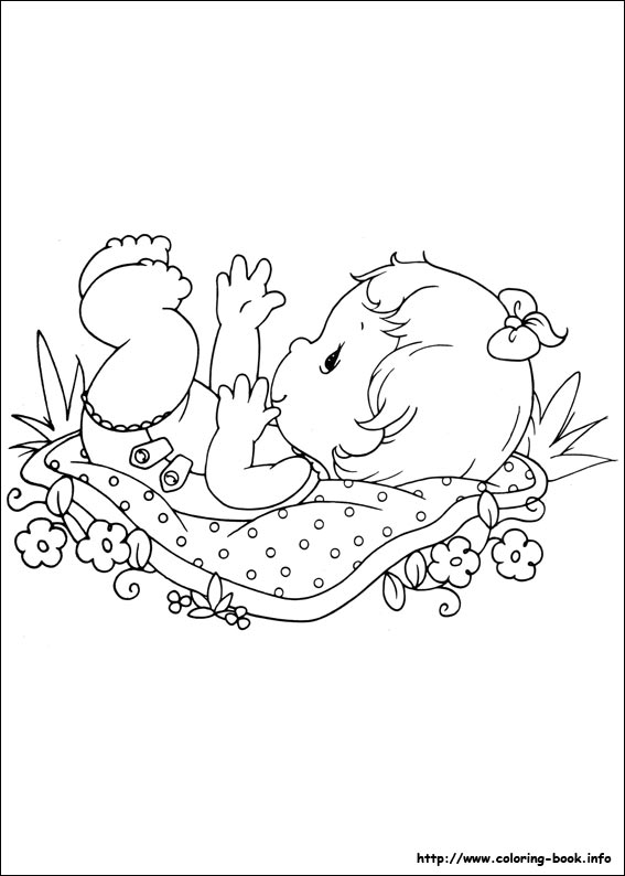 567x794 Precious Moments Coloring Picture