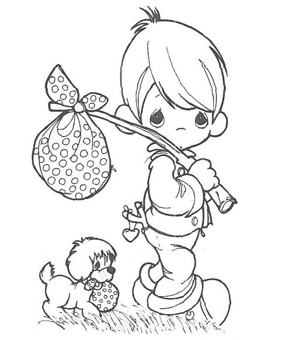 569x682 Free Printable Precious Moments Coloring Pages For Kids Precious