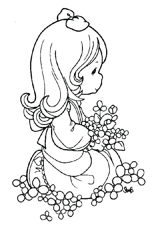 537x792 Precious Moments Christmas Pictures Color Printable Coloring Free