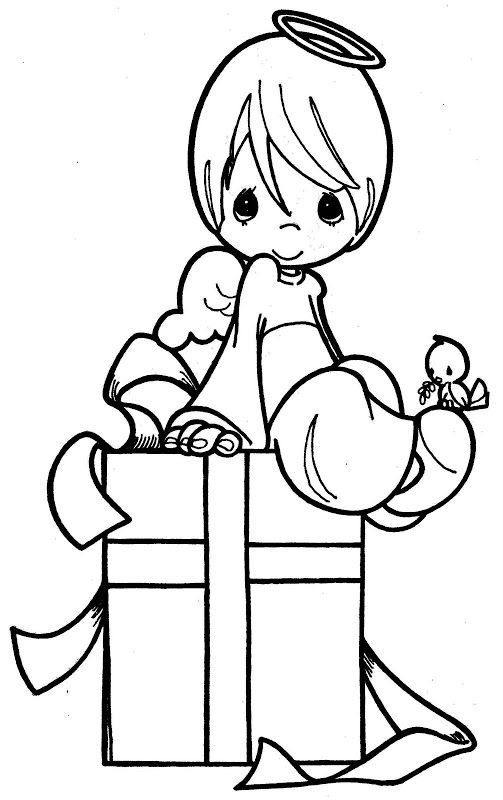 503x800 Coloring Pages Precious Moments Purple Precious