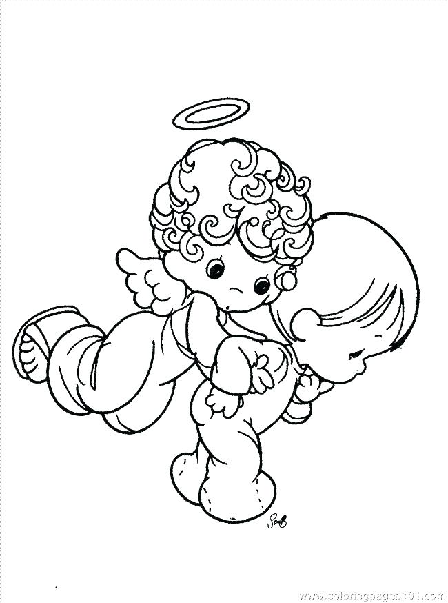 650x874 Precious Moments Angels Coloring Pages Coloring Page Precious
