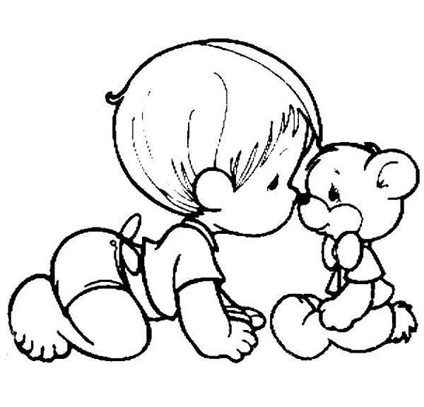 600x576 Precious Moments Coloring Pages Learn To Coloring
