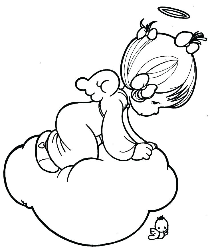 736x882 Coloring Pages Precious Moments Devon Creamteas