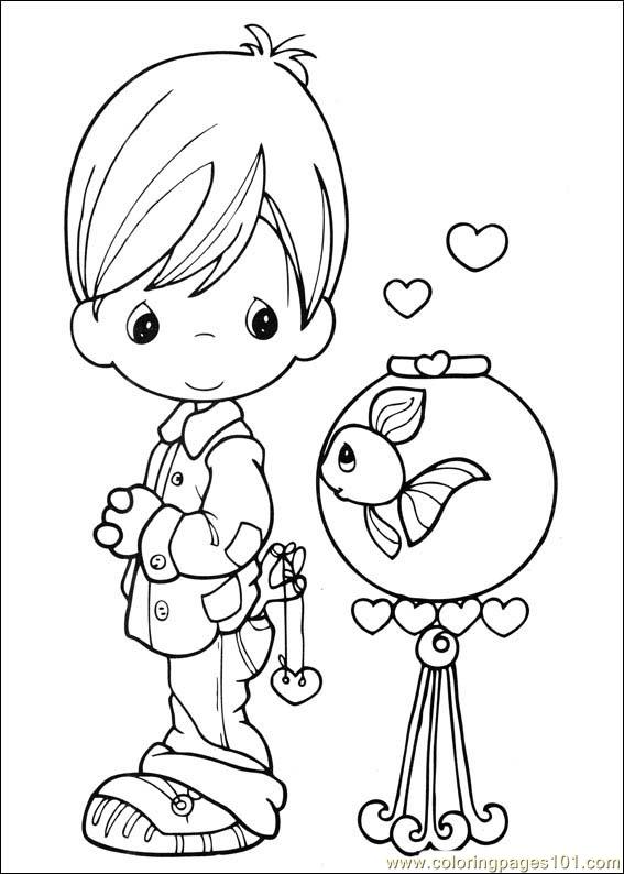 567x794 Inspirational Printable Precious Moments Coloring Pages 43