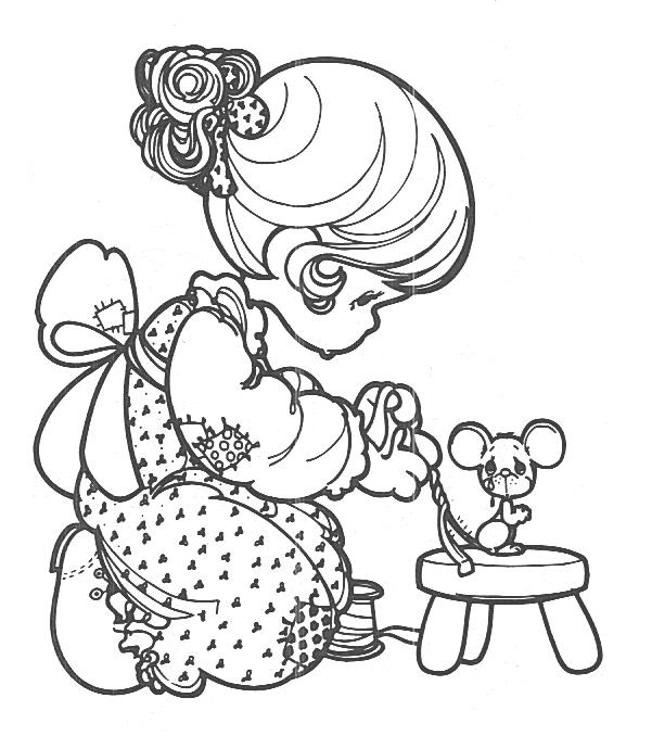 601x678 Little Girl