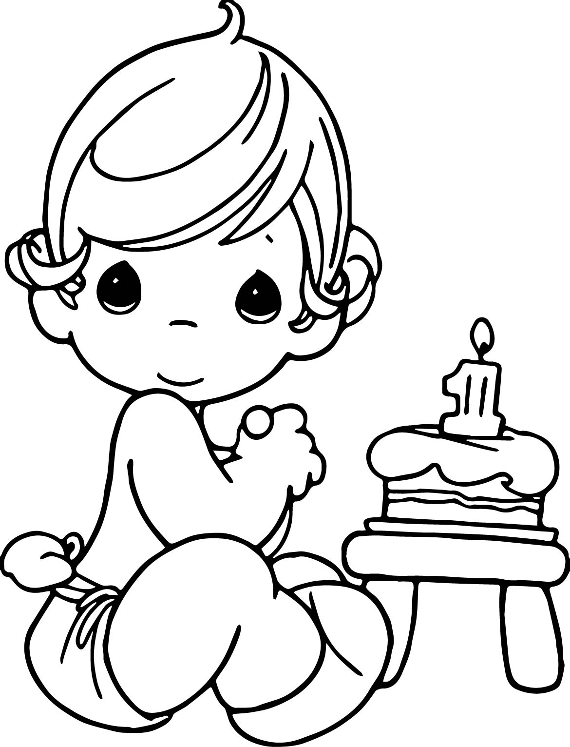 1170x1532 Precious Moments Vintage Coloring Pages For Adults Justcolor
