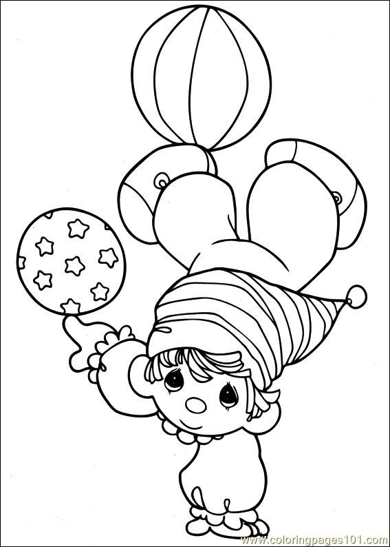 567x794 Precious Moments 49 Coloring Page