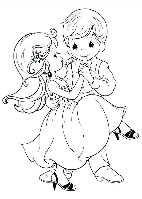 567x794 Coloring Pages Flowers Pdf Precious Moments Books Free Printable