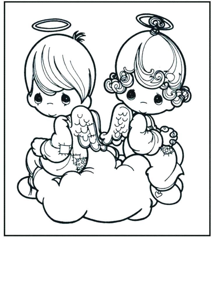 728x966 Precious Moments Printable Coloring Pages Precious Moments