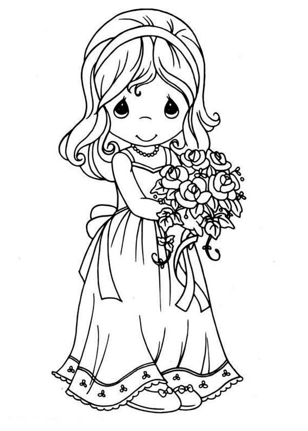 Precious Moments Easter Coloring Pages