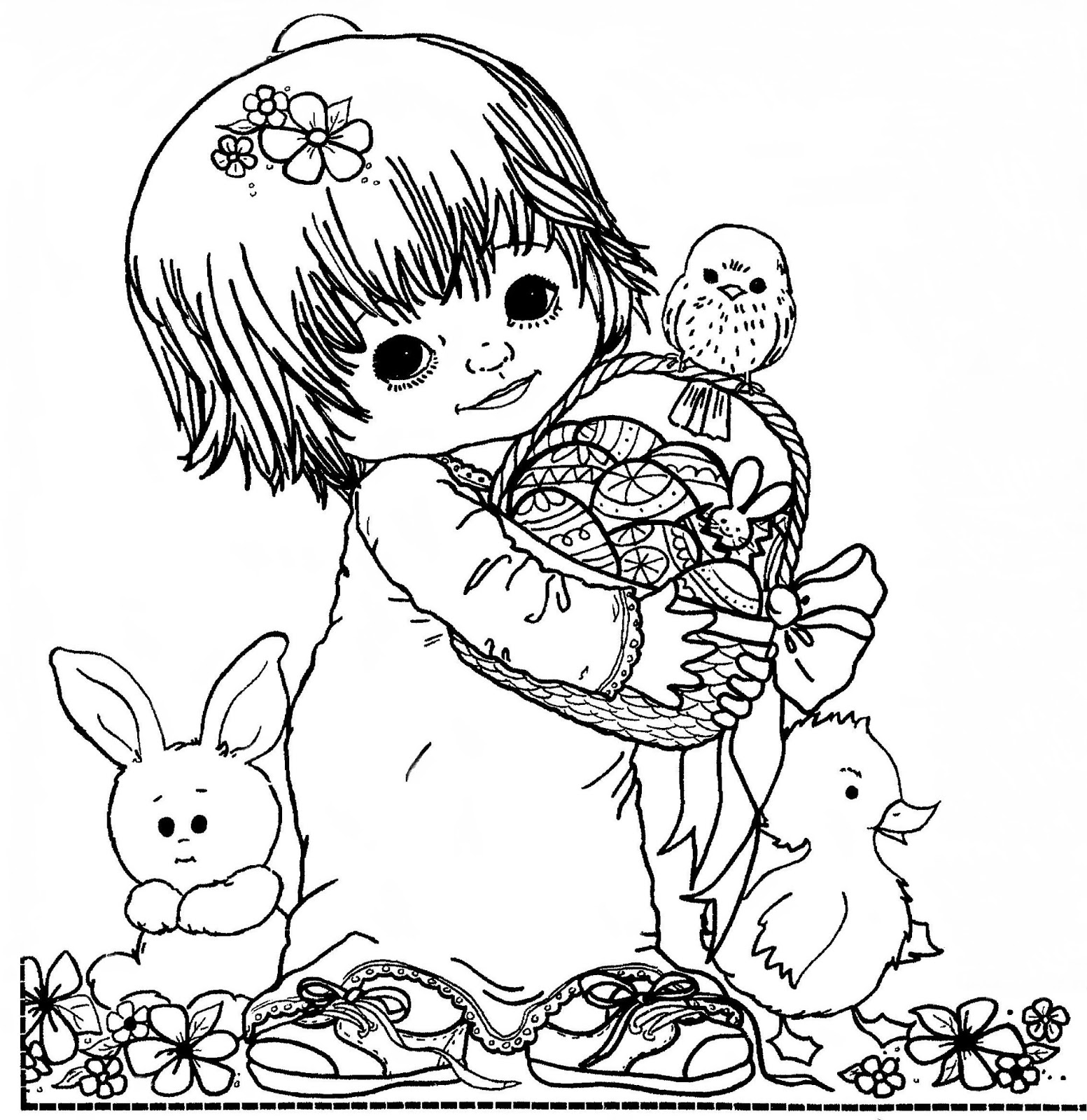 1553x1600 Mostly Paper Dolls Too! A Precious Moments Easter