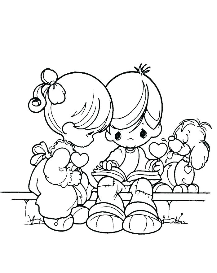 700x882 Coloring Pages Printable Pdf Precious Moments Valentine Alphabet