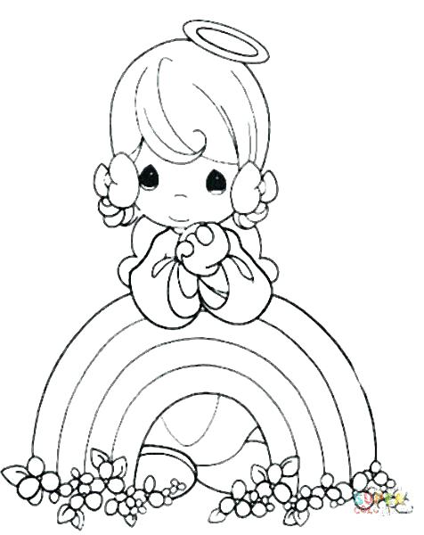 476x600 Precious Moments Coloring Pages Precious Moments Angels Coloring