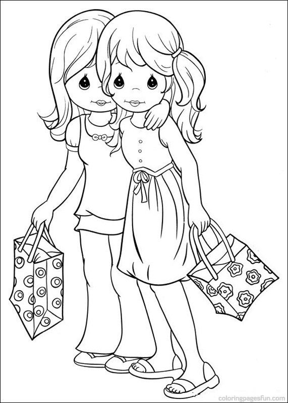 571x800 Friendship Coloring Pages For Girls 4125