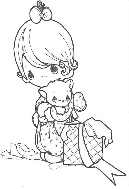 529x779 Precious Moments Coloring 5.jpg Pages To Color