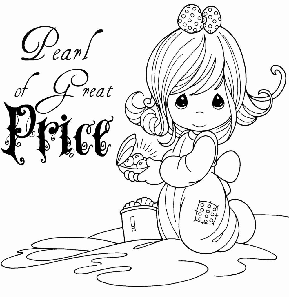 Precious Moments Halloween Coloring Pages