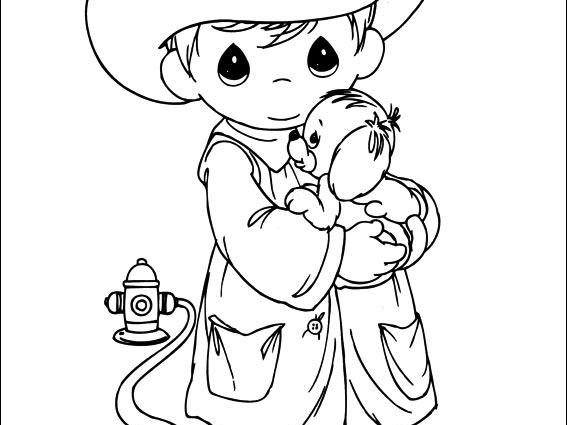 567x425 Attractive Precious Moments Halloween Coloring Pages Ideas
