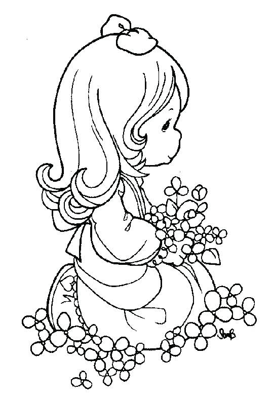 537x792 Precious Moments Printable Coloring Pages Wedding Coloring Pages