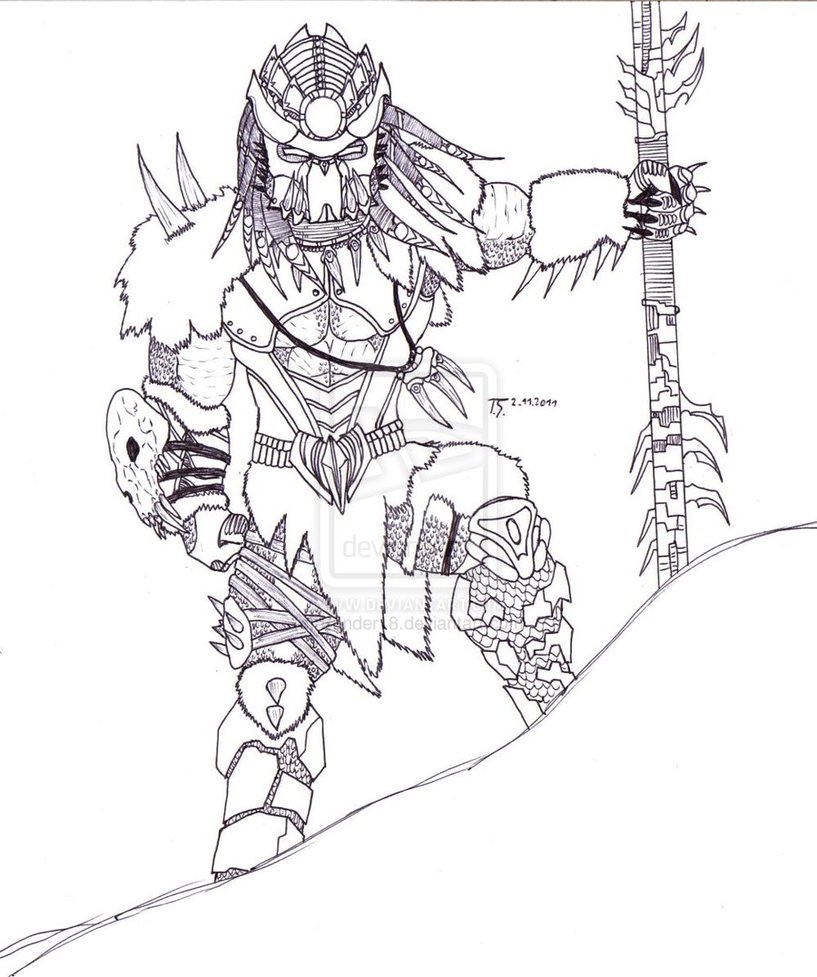 817x977 Alien Vs Predator Coloring Pages