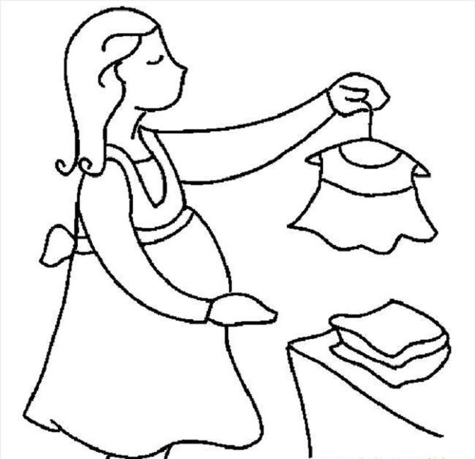 672x650 Coloring Pages Of Pregnant Woman