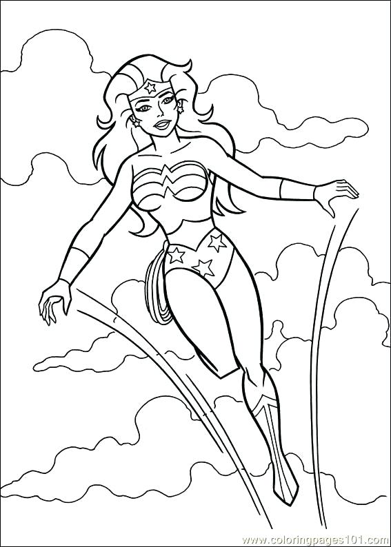 567x794 Wonder Woman Coloring Pages Print Free Wonder Woman Coloring Pages