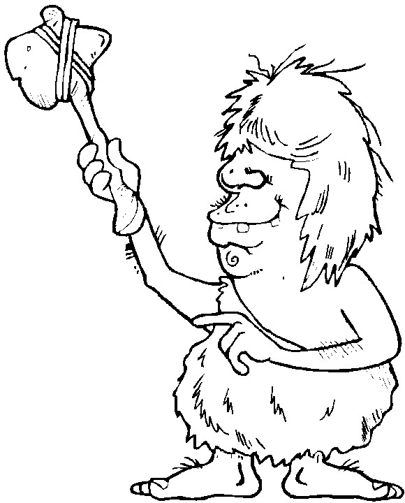 580x720 Prehistoric Man