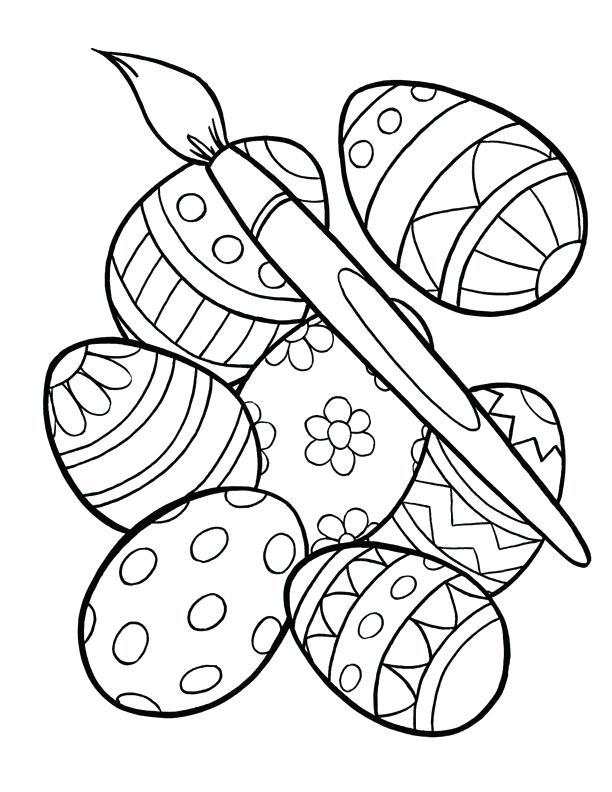 612x792 Coloring Pages For Easter Printable