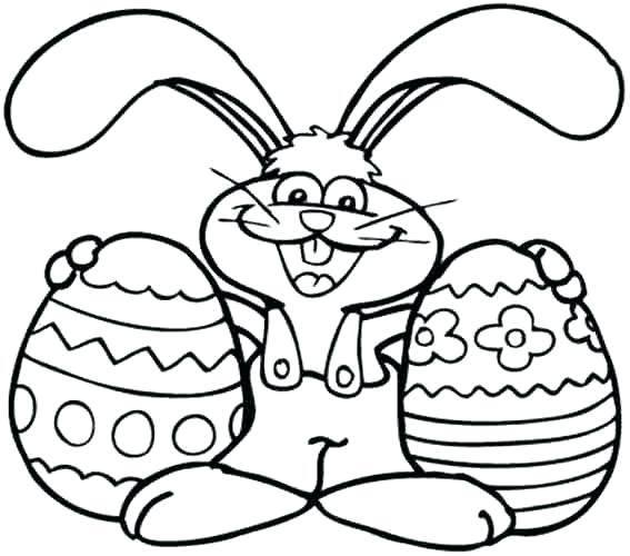 567x500 Easter Coloring Pages Printable